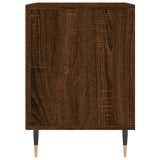 Bedside Cabinets 2 pcs Brown Oak 40x35x50 cm Engineered Wood