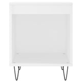 Bedside Cabinet White 40x35x50 cm Engineered Wood