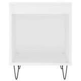 Bedside Cabinets 2 pcs White 40x35x50 cm Engineered Wood