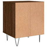Bedside Cabinets 2 pcs Brown Oak 40x35x50 cm Engineered Wood