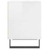 Bedside Cabinets 2 pcs High Gloss White 40x35x50 cm Engineered Wood