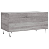 Coffee Table Grey Sonoma 90x44.5x45 cm Engineered Wood