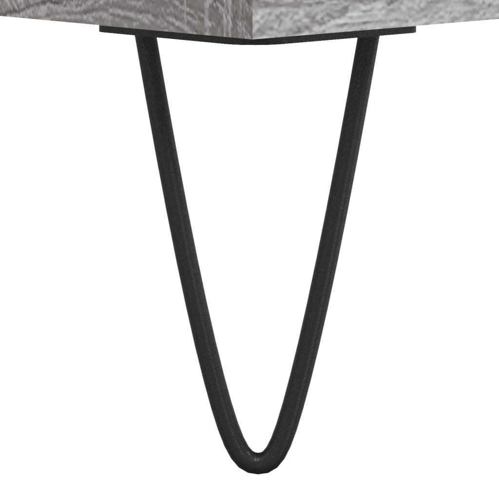 Coffee Table Grey Sonoma 90x44.5x45 cm Engineered Wood
