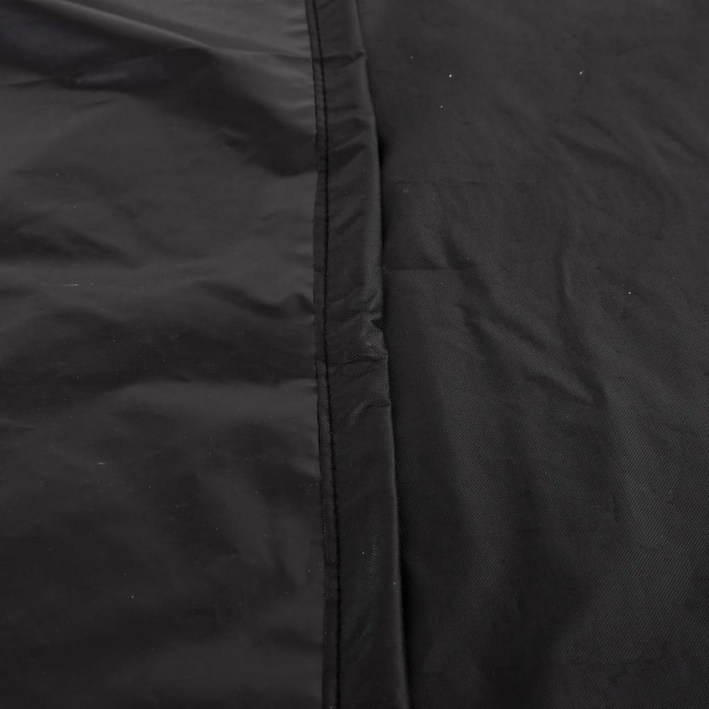 Garden Furniture Cover Round Black Ø 182x71 cm 420D Oxford