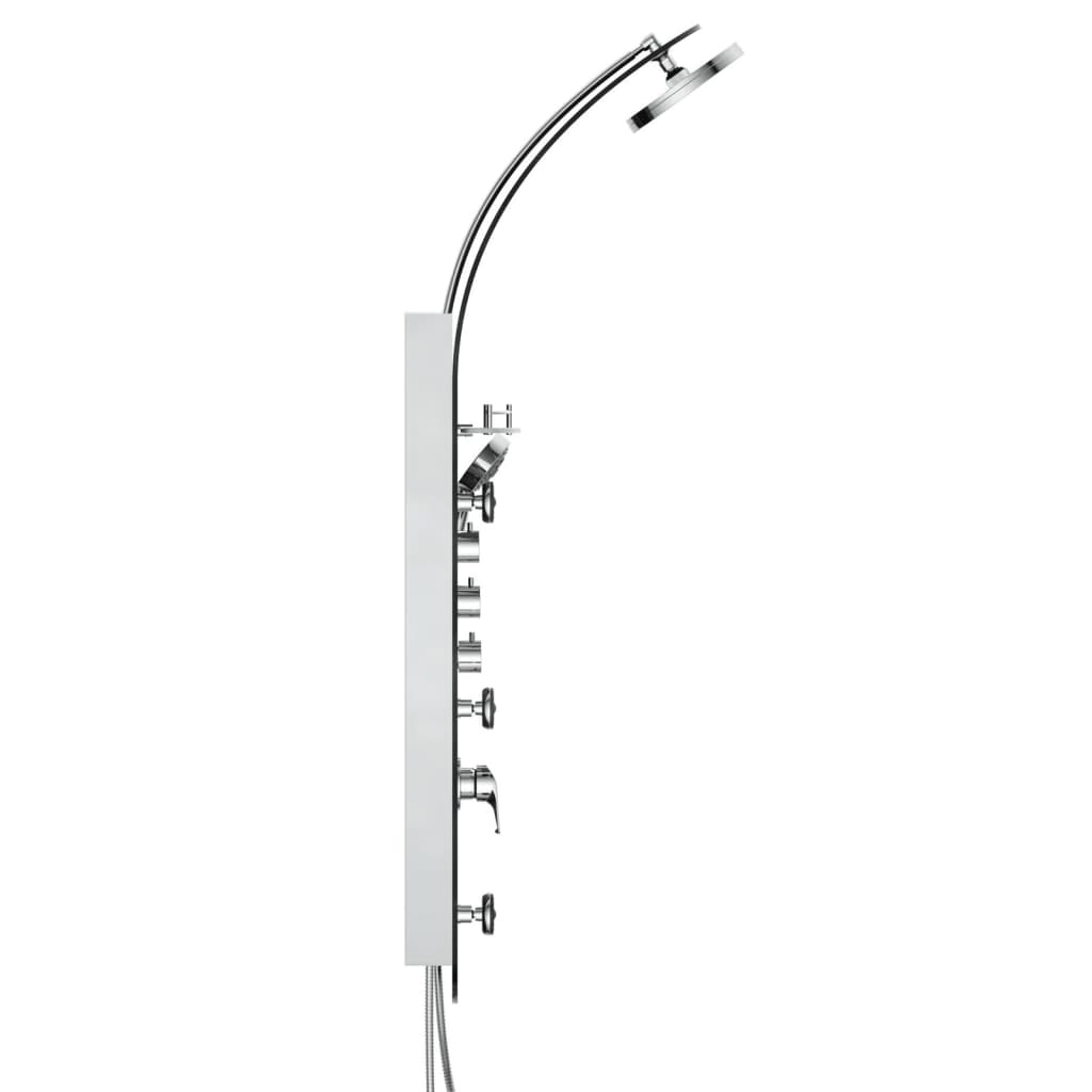 Shower Panel with Mixer KARIBIK Black