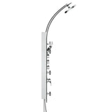 Shower Panel with Mixer KARIBIK Black